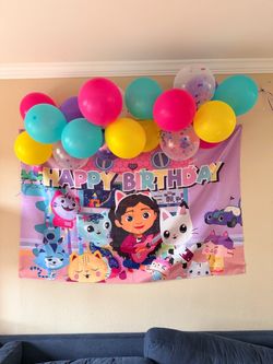 Gaby’s dollhouse backdrop