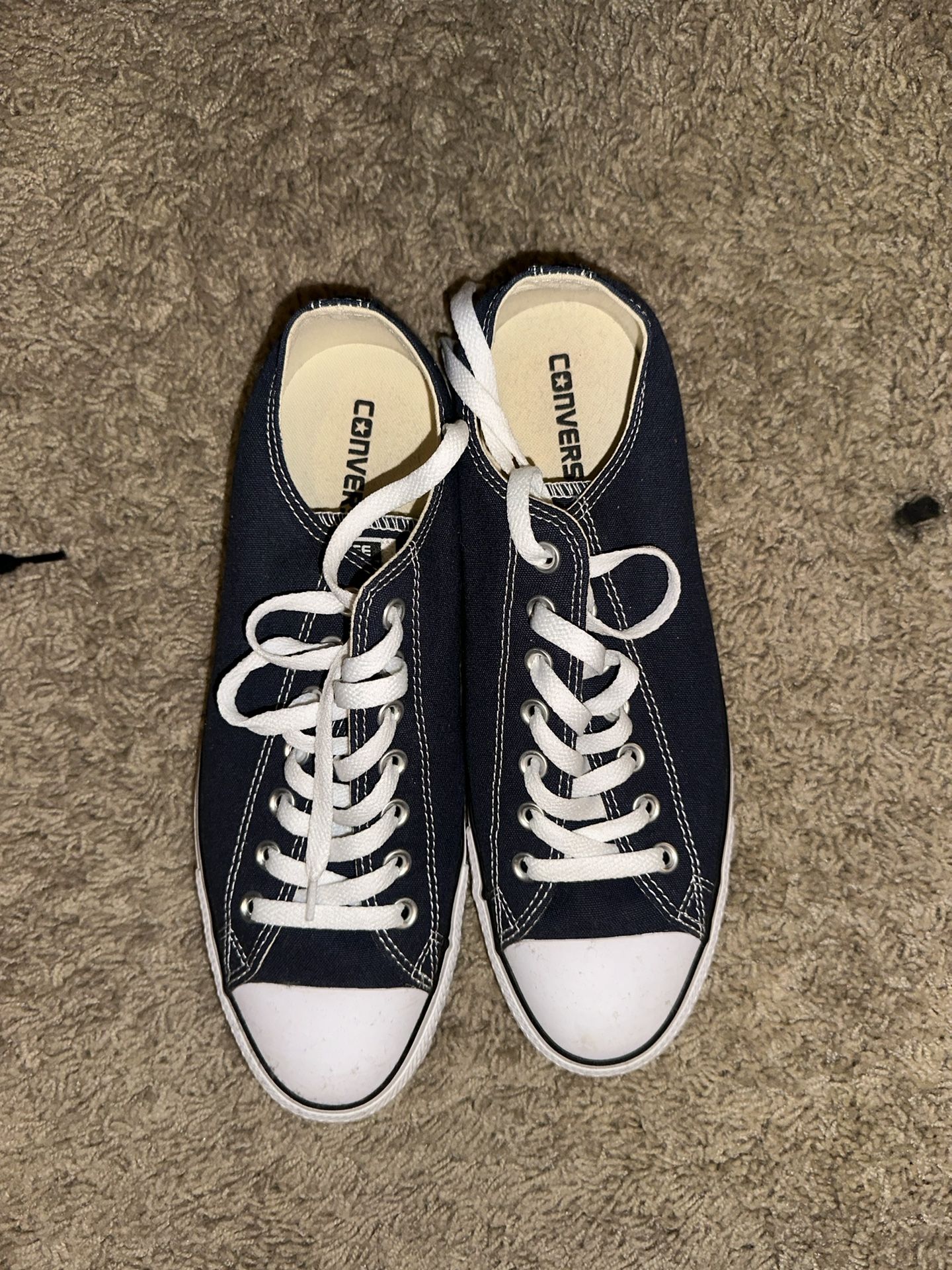 Navy Blue Converse