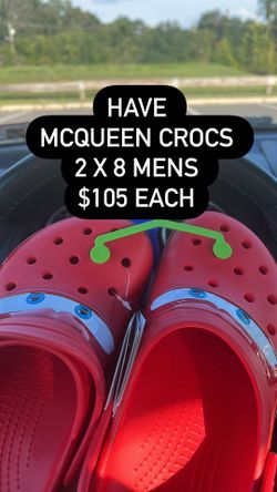 Lightning McQueen Croc’s
