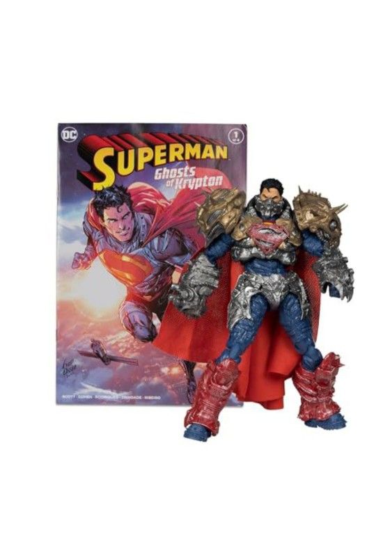 DC Direct Page Punchers Superman 7in Action Figure with Comic