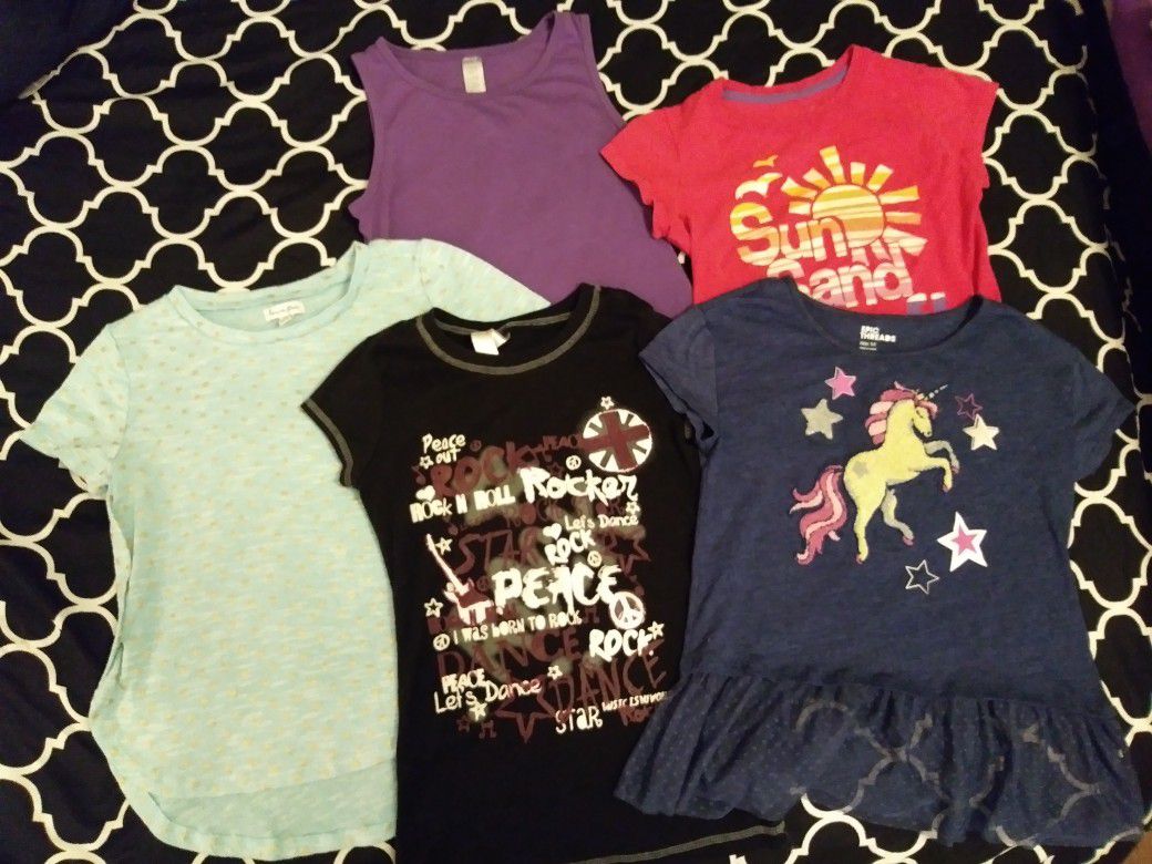 Girl's Shirts Size Medium (10-12)
