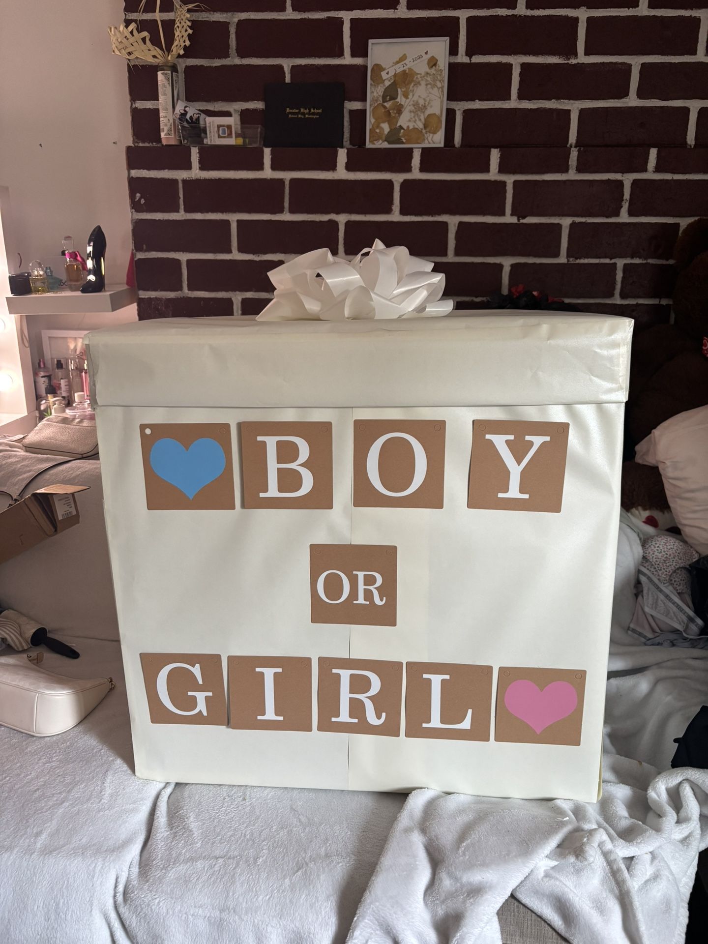 Gender reveal Box 