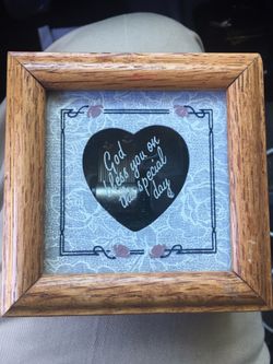 Wooden vintage Anniversary music box..