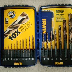 IRWIN 10X TurboMAX Drill Bit Set - 15 PC - Lifetime Sharpness - FAST SALE