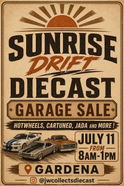 Hotwheels/Diecast Yardsale 7/11