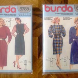 Retro Unopened Burda Sewing Patterns