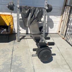 Bench table lift weights