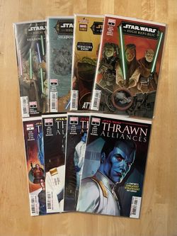 Star Wars Thrawn Alliances Complete Set & 4 from The High Republic