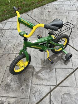 John Deere Bike With Training Wheels