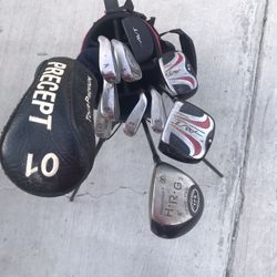 Golf Clubs And Golf Bag