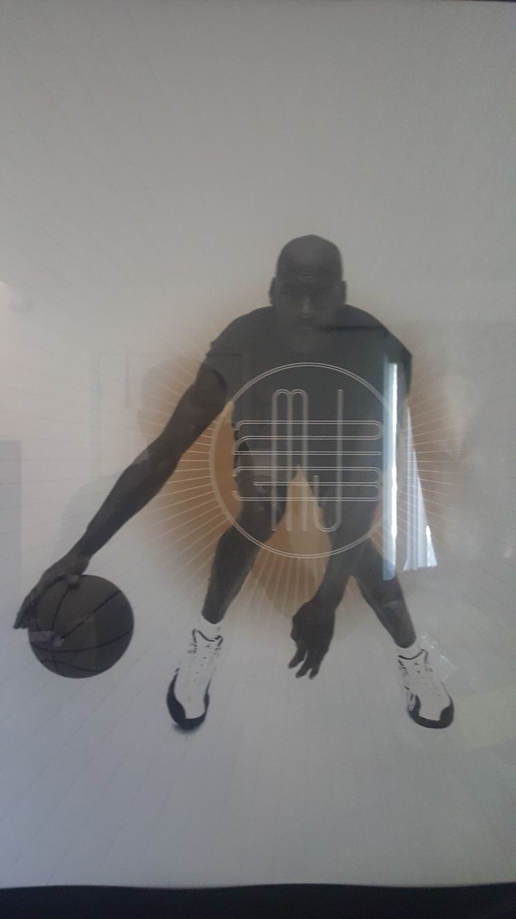 Framed Michael Jordan Poster