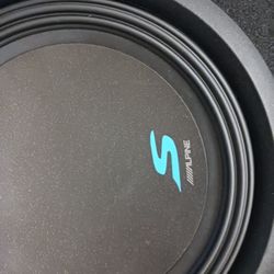 Alpine S Woofers ( CAR SOUNDS )