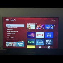 TCL 50" 4K UHD TV - Brand New - Model 50S451