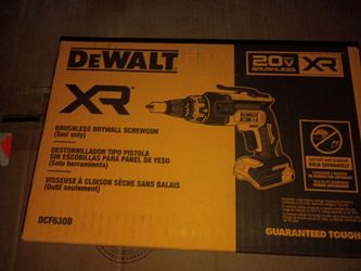 DeWalt 20 volt XR drywall gun