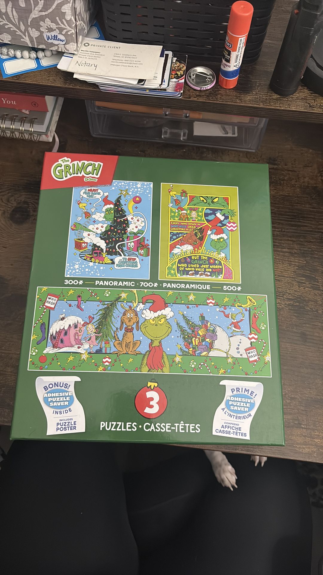 The Grinch puzzles