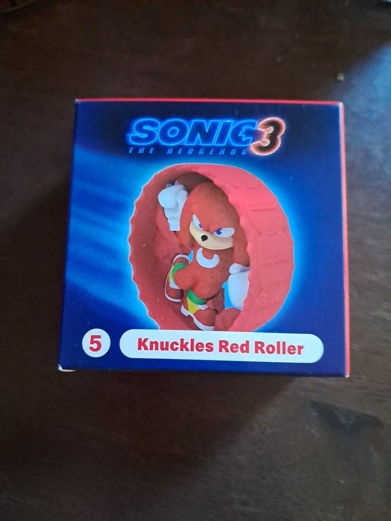 Mcds Sonic 3 Knuckles Red Roller