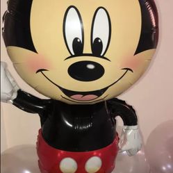 45 Inch Giant Size Mickey  Mouse Character Foil Balloon for Kids Birthday Party Decoration
