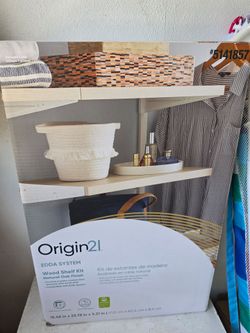 Wood Shelf Kits (Natural Oak)