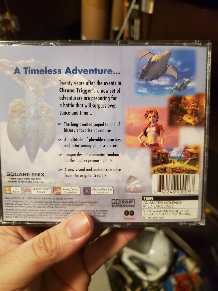 Chrono cross brand new sealed playstation one psx