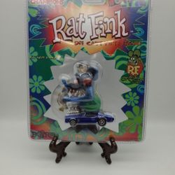 Rat Fink Die Cast With Figure (Vintage)
