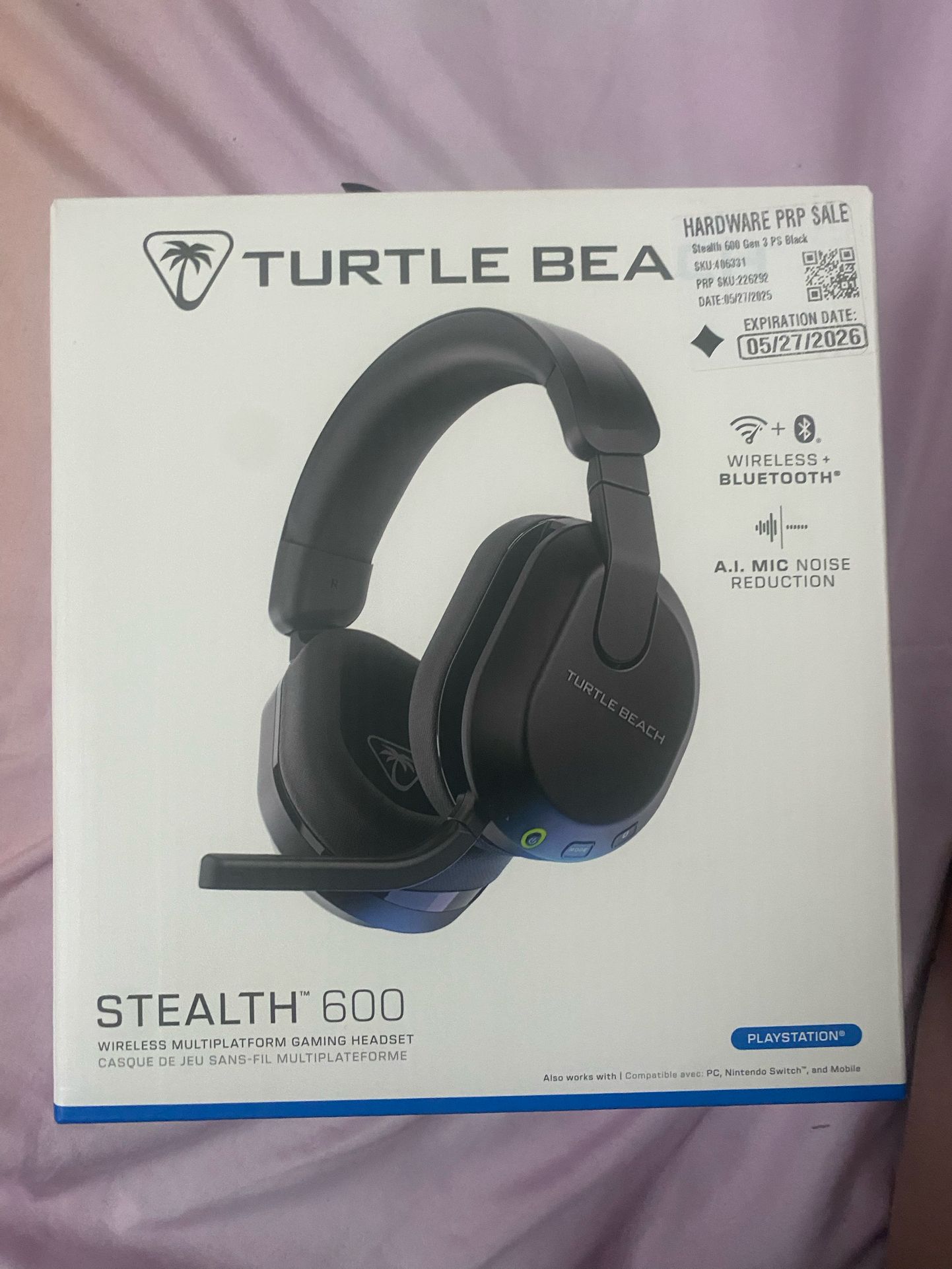Turtle Beach Headset Bluetooth Stealth 600