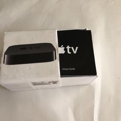 Good Condition Apple TV (4th Generation) 32GB HD Media Streamer - A1625  No Remote*READ*