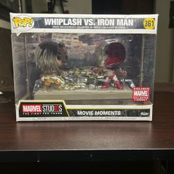Whiplash VS Iron Man Funko Pop