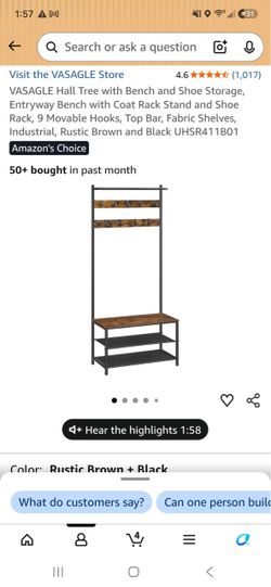 Entry way shoe and coat rack!