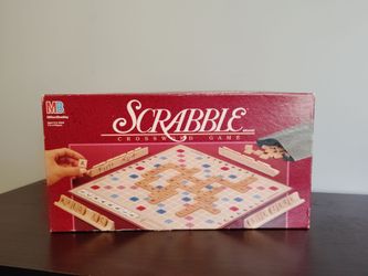 Milton Bradley Scrabble Crossword Board Game
