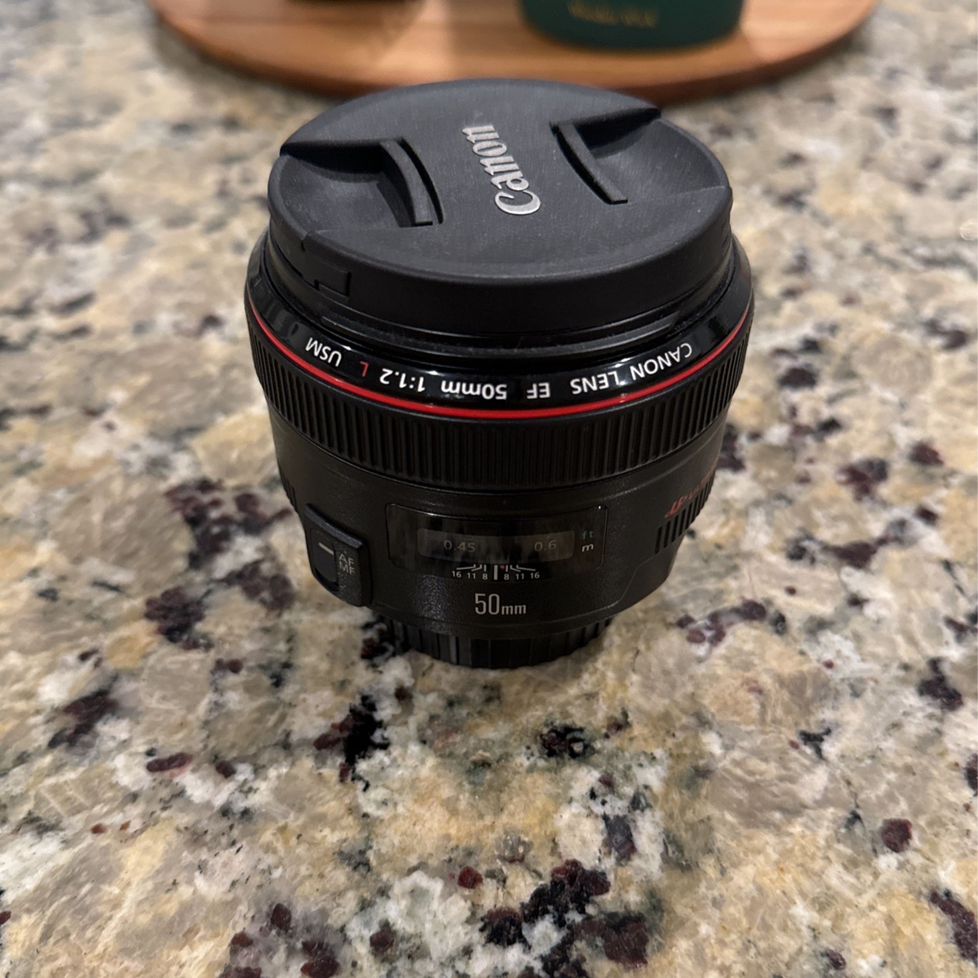 CANON EF 50mm 1.2 LENS OBO