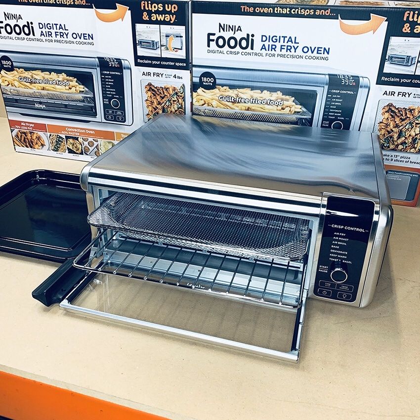 $175 (brand new) xl ninja 1800w air fryer, foodi 8-in-1