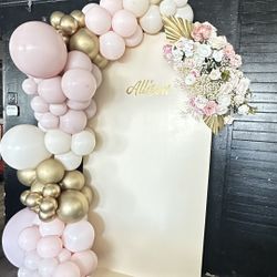 Balloons Backdrop Birthday!!
