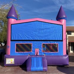 Girl Bounce House 15x15