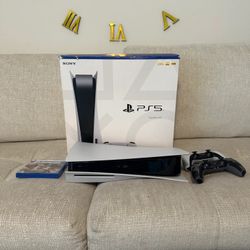 Sony PlayStation 5 Disc Edition – Like New Bundle