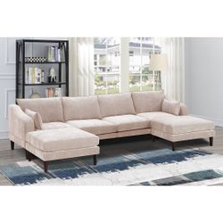Beige Sectional Sofa