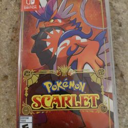 Nintendo switch pokemon scarlet