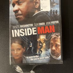Inside Man (DVD, 2006, Widescreen) New Sealed