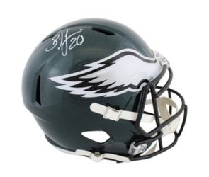 Brian Dawkins Signed Philadelphia Eagles Full Size Speed Replica Helmet 