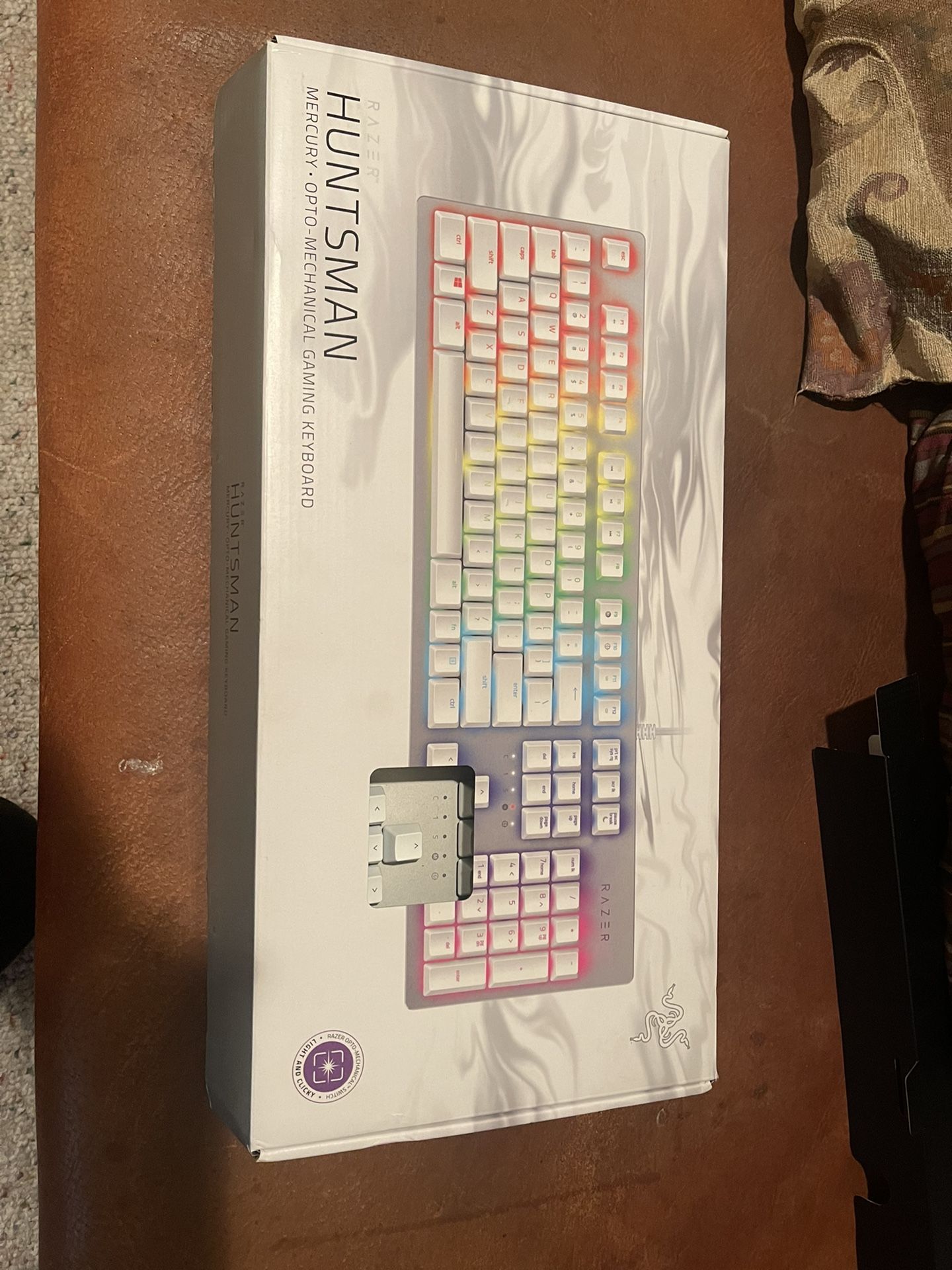 Razer Huntsman Mercury Mechanical Gaming Keyboard