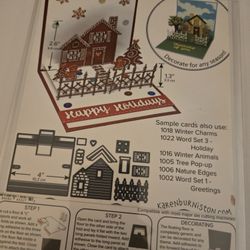 Karen Burniston Christmas Card Pop Up