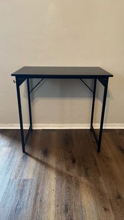 Black desk