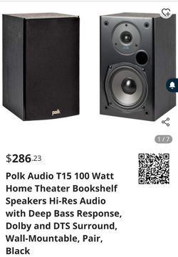 POLK T15 SPEAKERS 