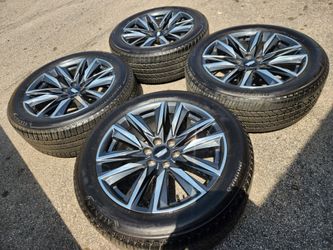 22" Cadillac Escalade Sport Factory Wheels And Tires
