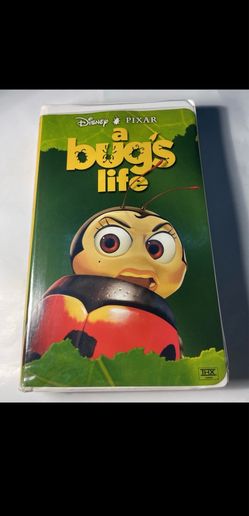 Disney A Bug's Life VHS 1998 NTSC Full Screen G Outtakes perfect condition