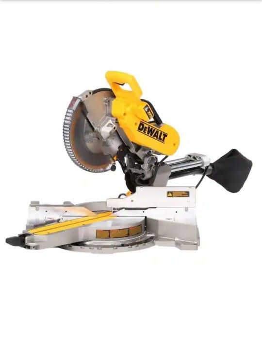 DEWALT 12" DOUBLE BEVEL SLIDING COMPOUND MITER SAW