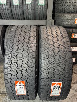 (2) 275/60/20 Goodyear