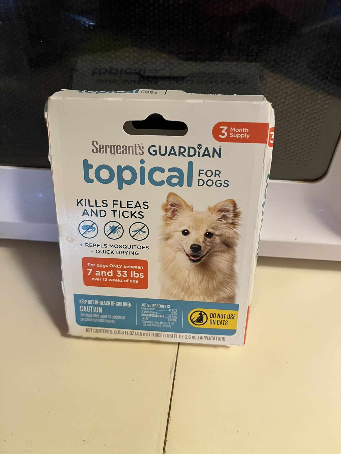 Flea and Tick Drops Small Dog