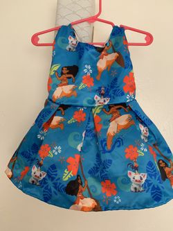 2T Moana Birthday dress