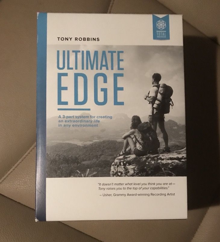 Tony Robbins “Ultimate EDGE” cd package