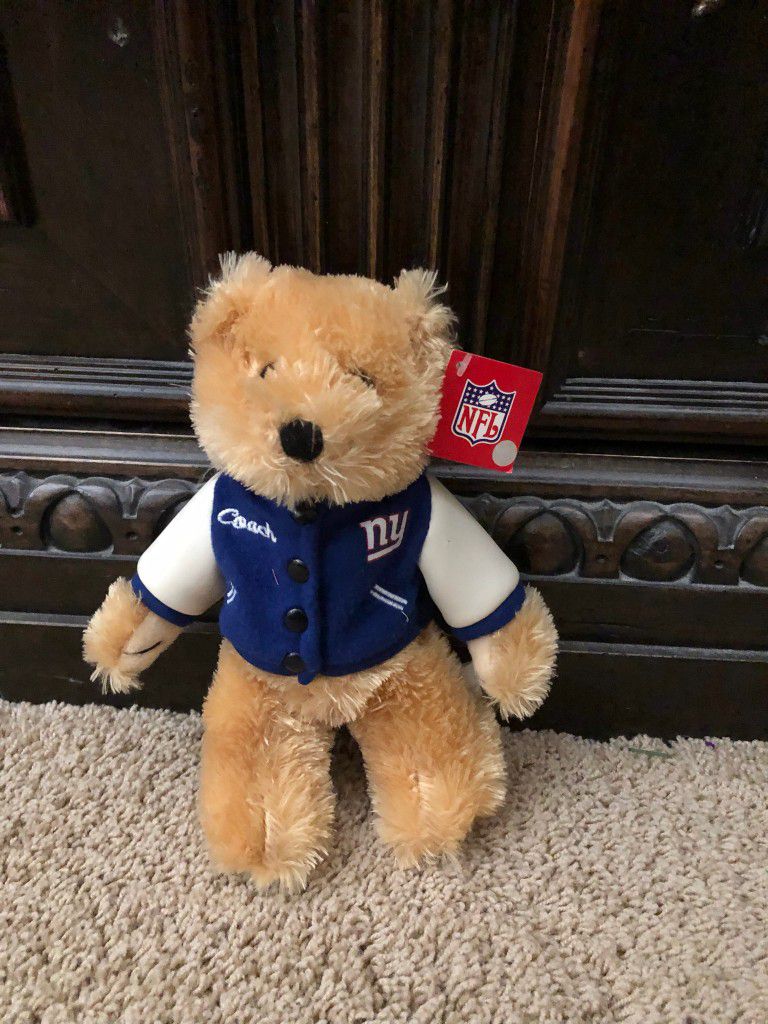 NY Giants Coach Teddy Bear